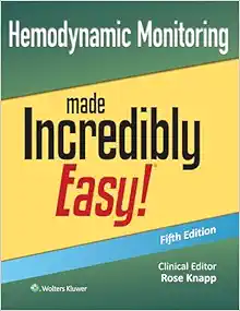 Hemodynamic Monitoring Made Incredibly Easy! (Incredibly Easy! Series®), 5ed (EPUB + Converted PDF)