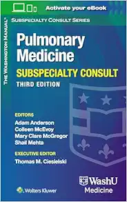 Washington Manual Pulmonary Medicine Subspecialty Consult, 3rd Edition (EPUB)