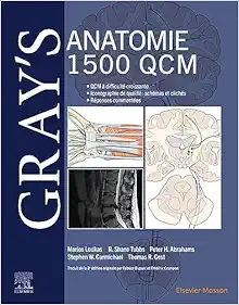 Gray’s Anatomie – 1500 QCM (French Edition) (True PDF from Publisher)
