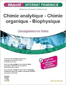 Chimie analytique – Chimie organique – Biophysique: L’enseignement en fiches (Original PDF from Publisher)