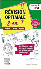Révision optimale 3 en 1 _ Semestre 1 IFSI: Fiches-Cartes-Audio, 2nd Edition (Original PDF from Publisher)