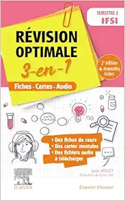 Révision optimale 3 en 1 Semestre 2 IFSI: Fiches-Cartes-Audio, 2nd Edition (French Edition) (True PDF from Publisher)