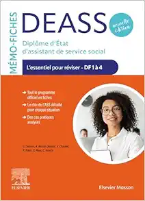 Mémo-Fiches DEASS – Diplôme d’État d’assistant de service social: L’essentiel pour réviser – DF1 à 4, 2nd Edition (French Edition) (True PDF from Publisher)