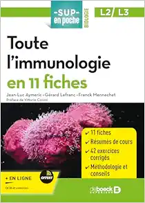 Toute l’immunologie en 11 fiches: Licences 2 et 3 (Original PDF from Publisher)