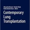Contemporary Lung Transplantation (Organ and Tissue Transplantation) (Original PDF from Publisher)