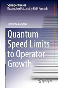Quantum Speed Limits to Operator Growth (Springer Theses) (Original PDF from Publisher)
