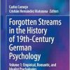 Forgotten Streams in the History of 19th-Century German Psychology: Volume 1: Empirical, Romantic, and Idealist Psychologies (Theory and History in the Human and Social Sciences) (Original PDF from Publisher)