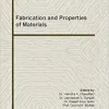 Fabrication and Properties of Materials (Advanced Materials Research, Volume 1169) (Original PDF from Publisher)
