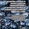 8th International Conference on Materials Sciences and Nanomaterials (ICMSN) & 8th International Conference on Advanced Manufacturing and Materials (ICAMM) (Original PDF from Publisher)