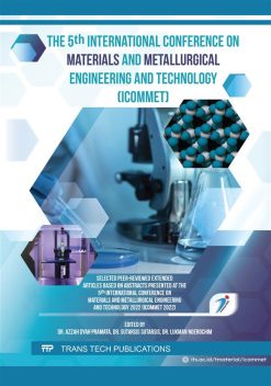 The 5th International Conference on Materials and Metallurgical Engineering and Technology (ICOMMET) (Original PDF from Publisher)
