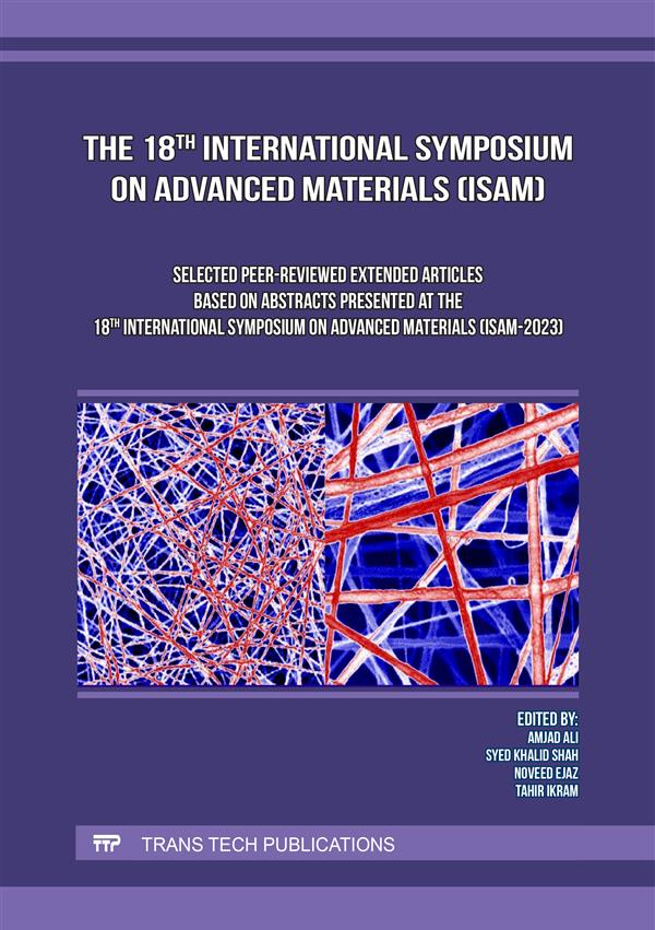 The 18th International Symposium on Advanced Materials (ISAM) (Original PDF from Publisher)