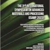 The 3rd International Symposium on Advanced Materials and Processing (ISAMP) (Original PDF from Publisher)