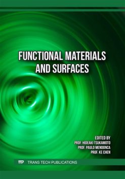 Functional Materials and Surfaces (Original PDF from Publisher)