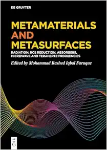 Metamaterials and Metasurfaces: Radiation, RCS Reduction, Absorbers, Microwave and Terahertz Frequencies (Original PDF from Publisher)