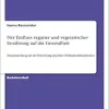 Der Einfluss veganer und vegetarischer Ernährung auf die Gesundheit: Zusammenhang mit der Entstehung einzelner Zivilisationskrankheiten (German Edition) (Original PDF from Publisher)