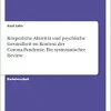 Körperliche Aktivität und psychische Gesundheit im Kontext der Corona-Pandemie. Ein systematischer Review (German Edition) (Original PDF from Publisher)
