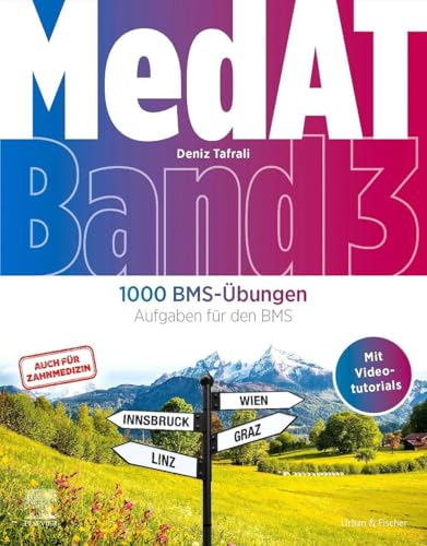 MedAT 1000 BMS-Übungen (Band 3): Aufgaben für den BMS (True PDF from Publisher)