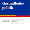 Gesundheitspolitik, 4th Edition (Original PDF from Publisher)