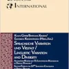 Sprachliche Variation und Vielfalt / Linguistic Variation and Diversity (Linguistik International) (German Edition) (Original PDF from Publisher)