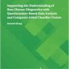 Supporting the Understanding of Rare Disease Diagnostics With Questionnaire-based Data Analysis and Computer-aided Classifier Fusion (Original PDF from Publisher)