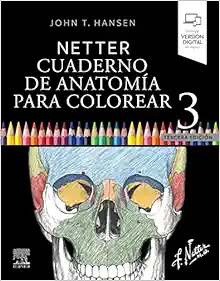 Netter. Cuaderno de anatomía para colorear, 3rd Edition (True PDF from Publisher)
