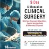 A Manual on Clinical Surgery with New Diagnostic Algorithms, Special Investigations & Differential Diagnosis, 18th Edition (Scanned PDF)