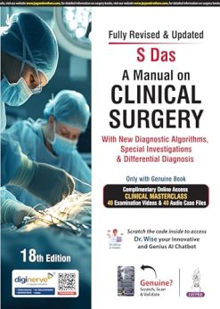 A Manual on Clinical Surgery with New Diagnostic Algorithms, Special Investigations & Differential Diagnosis, 18th Edition (Scanned PDF)
