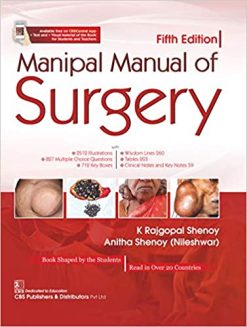 Manipal Manual of Surgery 5th Edition (Original PDF from Publisher)