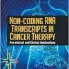 Non-Coding RNA Transcripts in Cancer Therapy: Pre-Clinical and Clinical Implications (EPUB)
