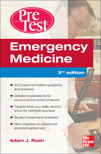 Emergency Medicine PreTest Self-Assessment and Review, Third Edition (Original PDF from Publisher)
