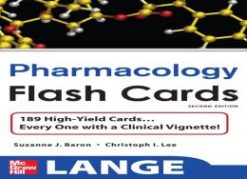 Lange Pharmacology Flash Cards, 2nd Edition (Original PDF from Publisher)