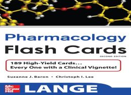 Lange Pharmacology Flash Cards, 2nd Edition (Original PDF from Publisher)