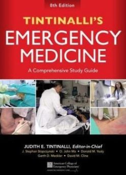 Tintinalli’s Emergency Medicine: A Comprehensive Study Guide, 8th edition (ORIGINAL PDF from Publisher)