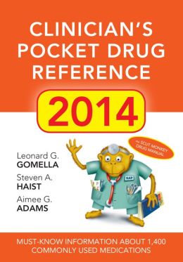 Clinicians Pocket Drug Reference 2014 (High Quality PDF)