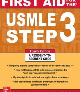First Aid for the USMLE Step 3, Fourth Edition (ORIGINAL PDF from Publisher)