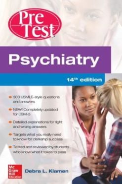 Psychiatry PreTest Self-Assessment And Review, 14th Edition (ORIGINAL PDF from Publisher)