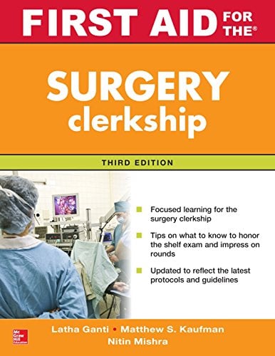 First Aid for the Surgery Clerkship, Third Edition (First Aid Series) (EPUB)