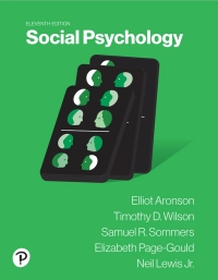 Social Psychology, 11th Edition (Original PDF from Publisher)