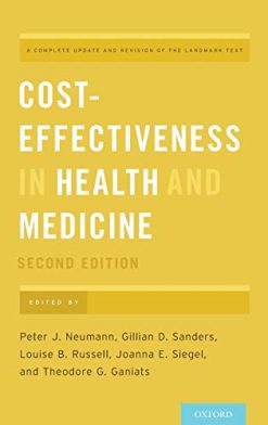 Cost-Effectiveness in Health and Medicine, 2nd Edition (Original PDF from Publisher)