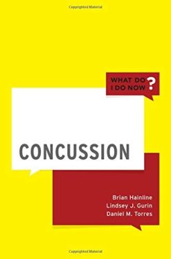 Concussion (What Do I Do Now)  (Original PDF from Publisher)