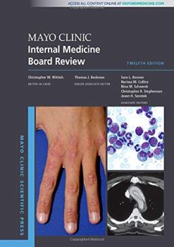 Mayo Clinic Internal Medicine Board Review (Mayo Clinic Scientific Press), 12th Edition (Original PDF from Publisher)