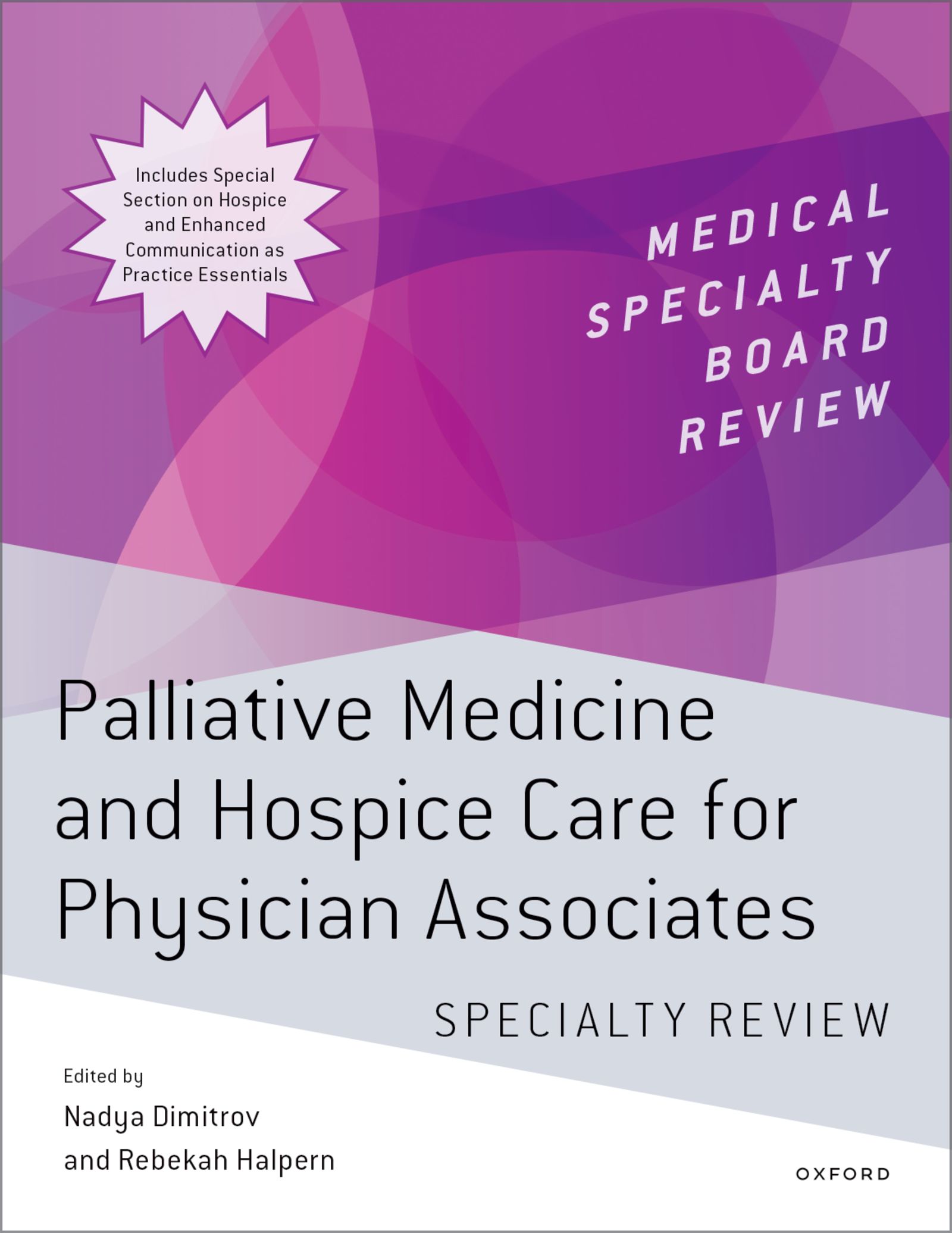 Palliative Medicine and Hospice Care for Physician Associates Specialty Review (EPUB)
