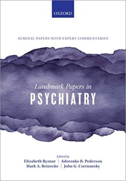 Landmark Papers In Psychiatry (Original PDF from Publisher)
