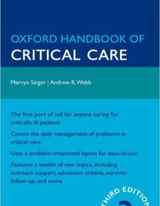 Oxford Handbook of Critical Care, 3rd Edition