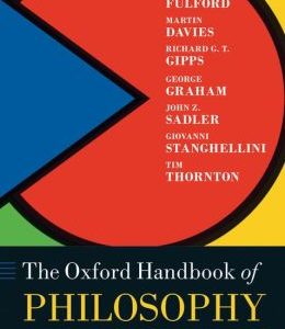 Oxford Handbook of Philosophy and Psychiatry