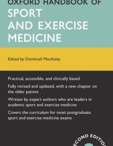 Oxford Handbook of Sport and Exercise Medicine, 2nd Edition