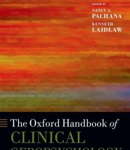 Oxford Handbook of Clinical Geropsychology