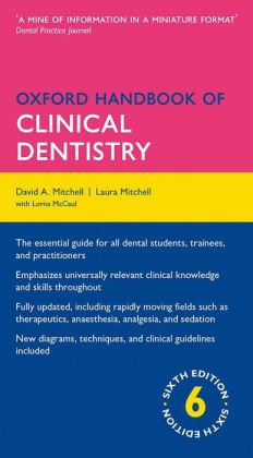 Oxford Handbook of Clinical Dentistry, 6th Edition