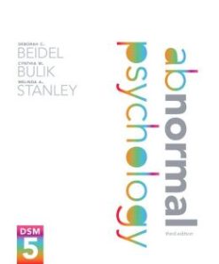 Abnormal Psychology, 3rd Edition