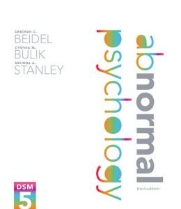 Abnormal Psychology, 3rd Edition